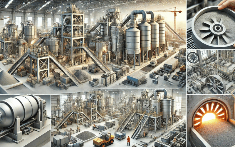 Çimento Ürünlerinin Üretim Süreçleri ve Teknolojileri